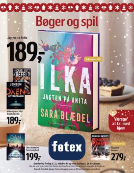 fotex - Føtex - Bøger og spil tilbudsavis gyldig fra 31.10. til 23.12.