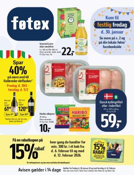 fotex - Føtex tilbudsavis gyldig fra 30.01. til 12.02.