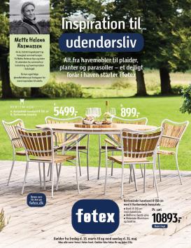 fotex - Føtex - Inspiration til udendørsliv tilbudsavis gyldig fra 13.03.2026 til 31.05.2026