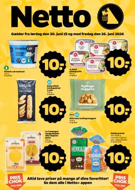 netto - Netto tilbudsavis for næste uge fra lørdag, 20.06.2026 til fredag, 26.06.2026