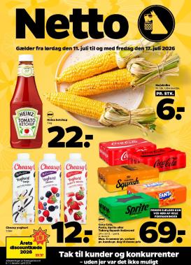 netto - Netto tilbudsavis for næste uge fra lørdag, 11.07.2026 til fredag, 17.07.2026
