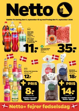 netto - Netto tilbudsavis for næste uge fra lørdag, 05.09.2026 til fredag, 11.09.2026