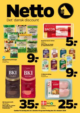 netto - Netto tilbudsavis for næste uge fra lørdag, 24.10.2026 til fredag, 30.10.2026