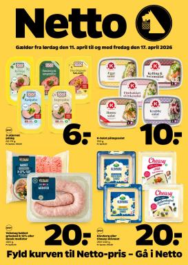 netto - Netto flyer til næste uge fra lørdag 11.04.2026 til fredag 17.04.2026