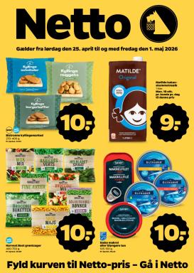 netto - Netto flyer til næste uge fra lørdag 25.04.2026 til fredag 01.05.2026