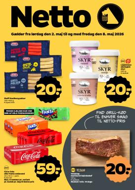 netto - Netto flyer til næste uge fra lørdag 02.05.2026 til fredag 08.05.2026