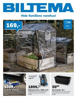 biltema - Biltema - Forårets projekter til stærke priser tilbudsavis gyldig fra 03.03.2026 til 16.03.2026