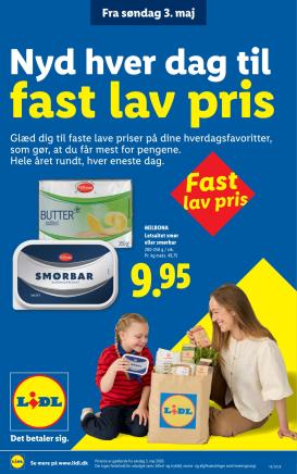 lidl - Aktuel Lidl - Nyd hver dag til fast lav pris tilbudsavis fra søndag, 03.05.2026 til mandag, 31.08.2026
