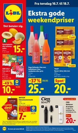 lidl - Ny Lidl - Weekendtilbud tilbudsavis fra torsdag, 16.07.2026 til lørdag, 18.07.2026