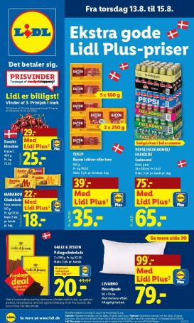lidl - Aktuel Lidl - Weekendtilbud tilbudsavis fra torsdag, 13.08.2026 til lørdag, 15.08.2026