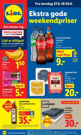 lidl - Ny Lidl - Weekendtilbud tilbudsavis fra torsdag, 27.08.2026 til lørdag, 29.08.2026
