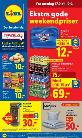lidl - Ny Lidl - Weekendtilbud tilbudsavis fra torsdag, 17.09.2026 til lørdag, 19.09.2026
