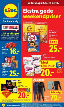 lidl - Aktuel Lidl - Weekendtilbud tilbudsavis fra torsdag, 22.10.2026 til lørdag, 24.10.2026