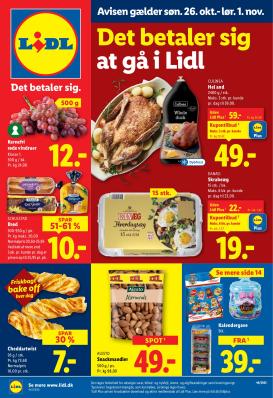 lidl - Lidl tilbudsavis gyldig fra 26.10. til 01.11.