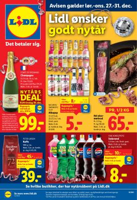 lidl - Lidl tilbudsavis gyldig fra 27.12. til 31.12.