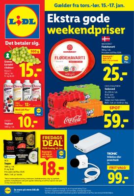 lidl - Lidl - Weekendtilbud tilbudsavis gyldig fra 15.01. til 17.01.