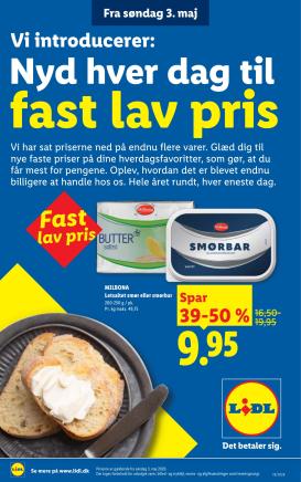 lidl - Lidl - Nyd hver dag til fast lav pris flyer til næste uge fra søndag 03.05.2026 til lørdag 09.05.2026