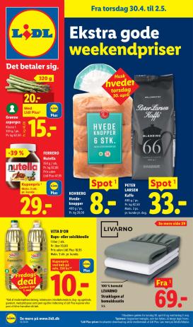 lidl - Aktuel Lidl katalog gyldig fra torsdag 30.04.2026 til lørdag 02.05.2026