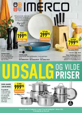imerco - Imerco - Udsalg tilbudsavis gyldig fra 16.01. til 01.02.
