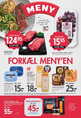 meny - Meny tilbudsavis for næste uge fra fredag, 03.07.2026 til torsdag, 09.07.2026