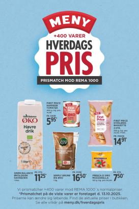 meny - Meny - Hverdagspris tilbudsavis gyldig fra 13.10. til 31.10.
