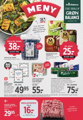 meny - Meny flyer til næste uge fra fredag 24.04.2026 til torsdag 30.04.2026