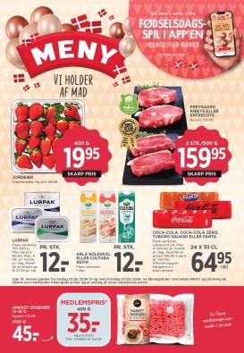 meny - Meny flyer til næste uge fra fredag 01.05.2026 til torsdag 07.05.2026
