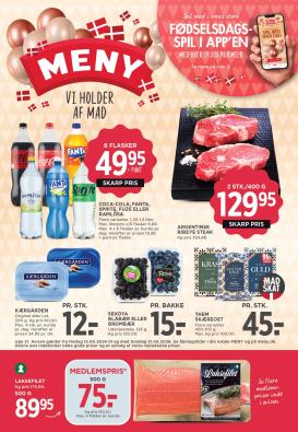 meny - Meny flyer til næste uge fra fredag 15.05.2026 til torsdag 21.05.2026