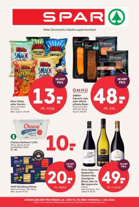 spar - Spar tilbudsavis for næste uge fra fredag, 26.06.2026 til torsdag, 02.07.2026
