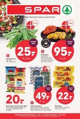 spar - Spar tilbudsavis for næste uge fra fredag, 03.07.2026 til torsdag, 09.07.2026