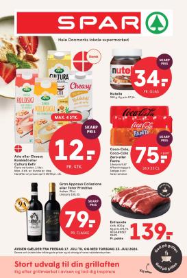 spar - Spar tilbudsavis for næste uge fra fredag, 17.07.2026 til torsdag, 23.07.2026