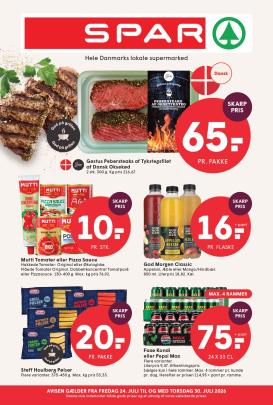 spar - Spar tilbudsavis for næste uge fra fredag, 24.07.2026 til torsdag, 30.07.2026