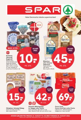 spar - Spar tilbudsavis for næste uge fra fredag, 14.08.2026 til torsdag, 20.08.2026
