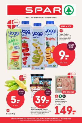 spar - Spar tilbudsavis for næste uge fra fredag, 21.08.2026 til torsdag, 27.08.2026