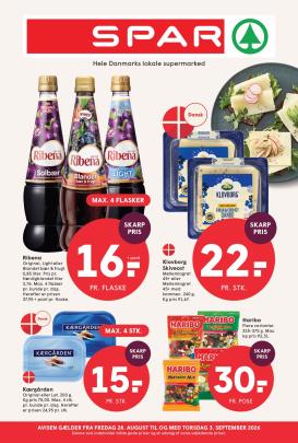 spar - Spar tilbudsavis for næste uge fra fredag, 28.08.2026 til torsdag, 03.09.2026