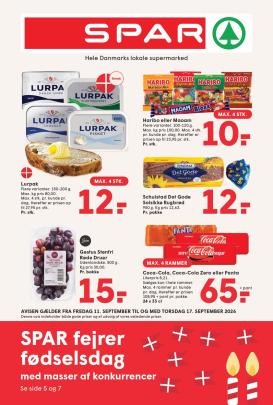 spar - Spar tilbudsavis for næste uge fra fredag, 11.09.2026 til torsdag, 17.09.2026