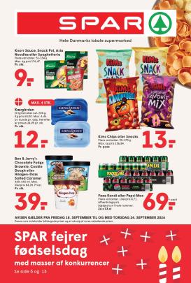 spar - Spar tilbudsavis for næste uge fra fredag, 18.09.2026 til torsdag, 24.09.2026