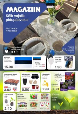 magaziin - Magaziin kliendileht - Sõbrakuu parimad pakkumised (5.02 - 4.03.2026)