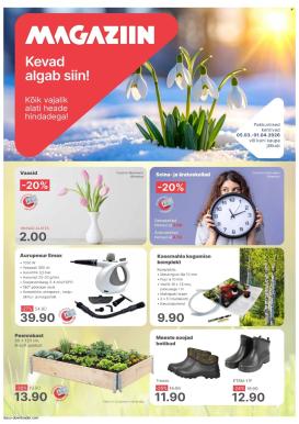 magaziin - Magaziin kliendileht (5.03 - 1.04.2026)