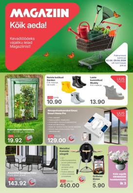 magaziin - Magaziin kliendileht - Aprillikuu oodatud pakkumised (2.04 - 29.04.2026)