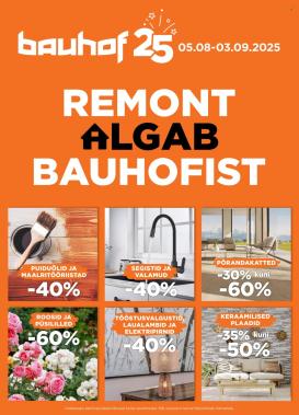 bauhof - Bauhof kliendileht - Kataloogipakkumised (5.08 - 3.09.2025)