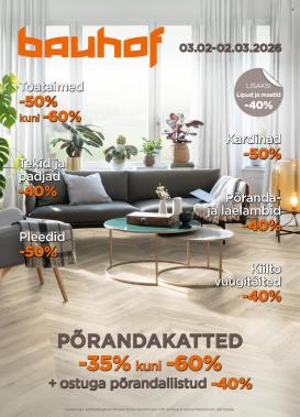 bauhof - Bauhof kliendileht (3.02 - 2.03.2026)