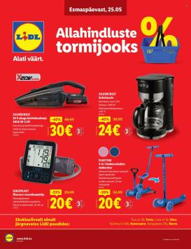 lidl - Lidl kliendileht - Allahindluste tormijooks (25.05 - 31.05.2026)
