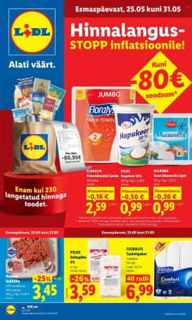 lidl - Lidl kliendileht - Kliendileht (25.05 - 31.05.2026)