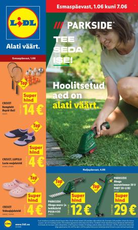 lidl - Lidl kliendileht - Tööstuskaupade pakkumised (1.06 - 7.06.2026)