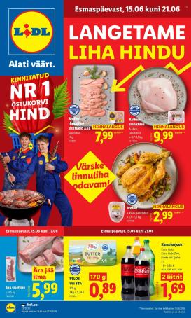 lidl - Lidl kliendileht (15.06 - 21.06.2026)