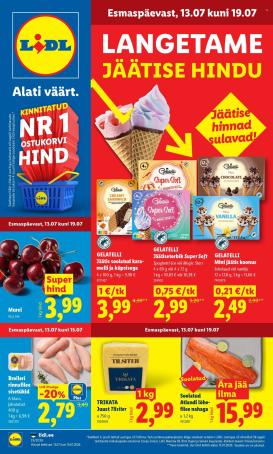lidl - Lidl kliendileht (13.07 - 19.07.2026)