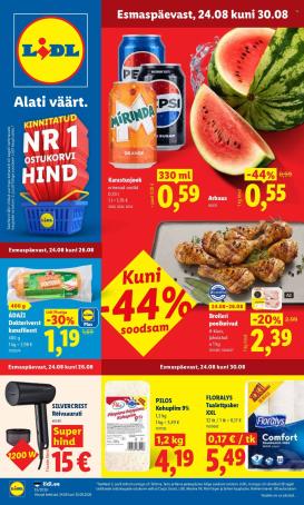lidl - Lidl kliendileht (24.08 - 30.08.2026)