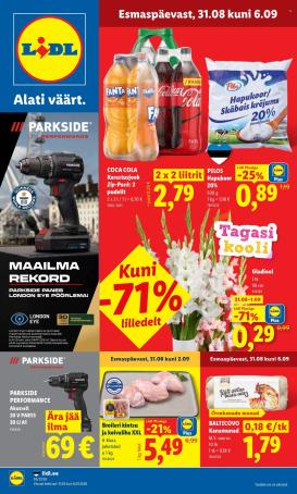 lidl - Lidl kliendileht (31.08 - 6.09.2026)
