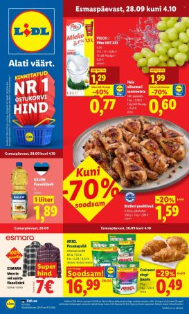 lidl - Lidl kliendileht (28.09 - 4.10.2026)